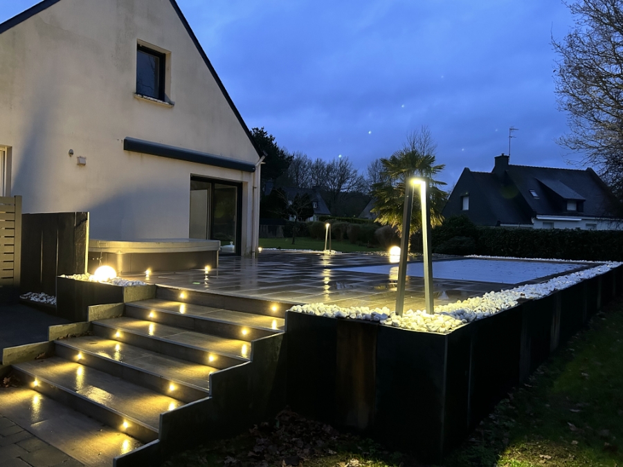 Le Galliard Martial Electricien Baud ECLAIRAGE EXT 6